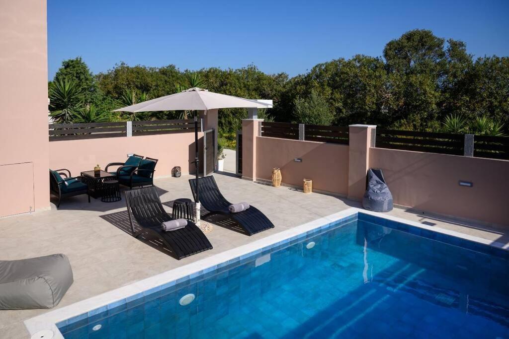 Вілла Jasmine Loft Luxury 2 Kokkini Hani Екстер'єр фото